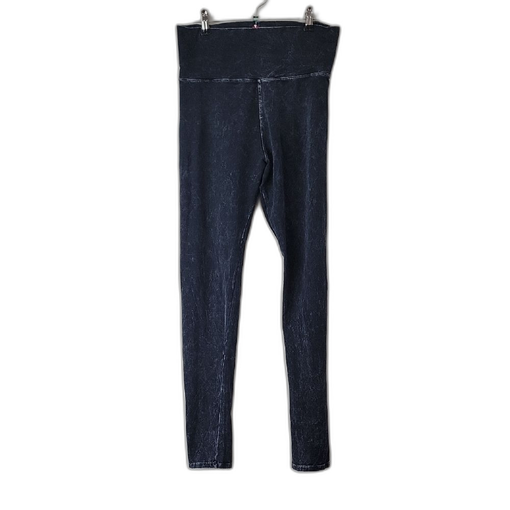 T Party Fashion Dark Stonewash Jeggings Pull-On Size L Stretch 90s Vintage
